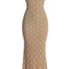 Sand Gabriela Knit Maxi Dress