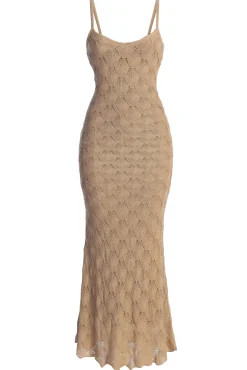 Sand Gabriela Knit Maxi Dress