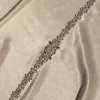 Silver Eternal Love Bridal Sash