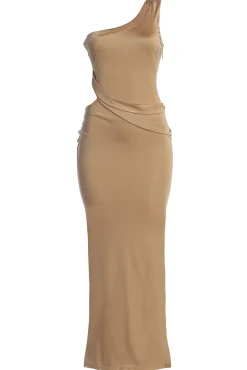 Tan Surrey Maxi Dress
