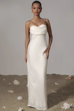 White Iridescent Visions Of You Dress