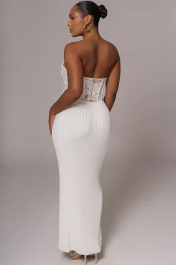 White Rosemere Lace Top