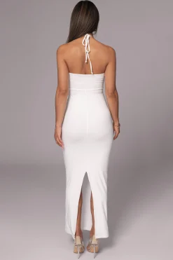 White Secret Bloom Maxi Dress