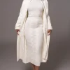 White Stepping Out Sweater Cardigan