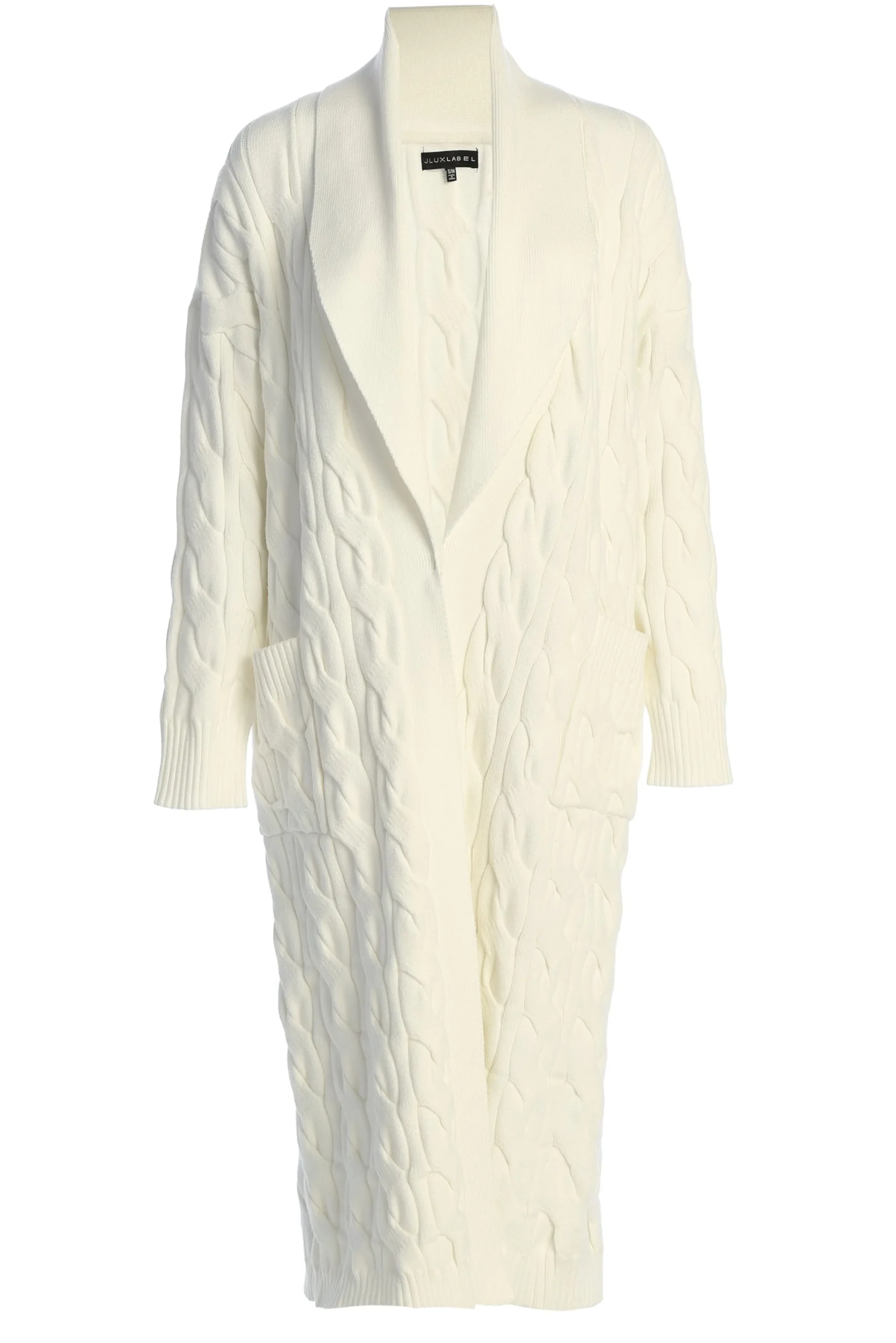 White Stepping Out Sweater Cardigan
