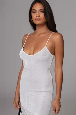 White/Black Mirage Reversible Mini Dress