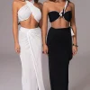 White/Black Venus Reversible Skirt Set