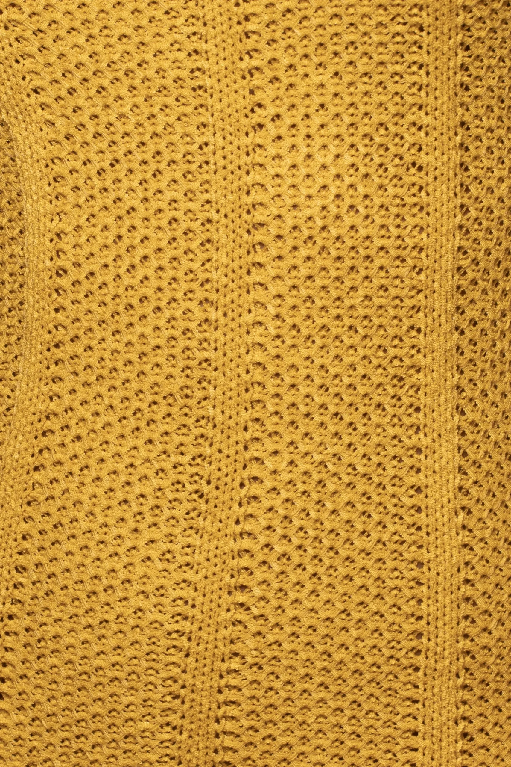 Yellow Cabana Views Crochet Dress